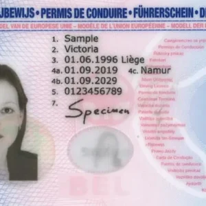 Buy Belgian drivers license