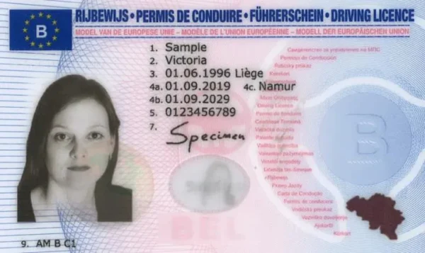 Buy Belgian drivers license