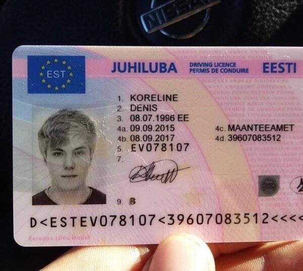 Buy Estonia Drivers License Online