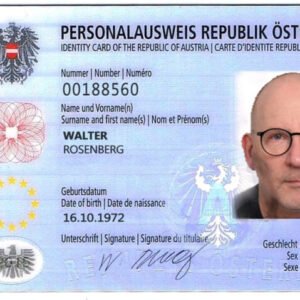 Buy real Austrian ID card online