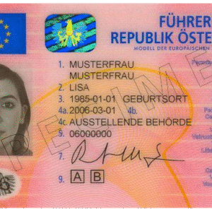 Austrian Driver’s License