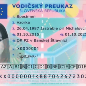 Buy Slovakia Drivers license Online
