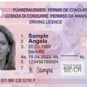 Buy Switzerland drivers license Online