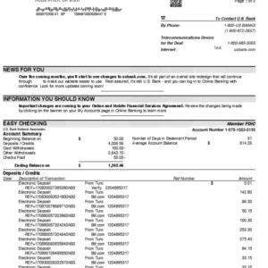 Get Bank statement online
