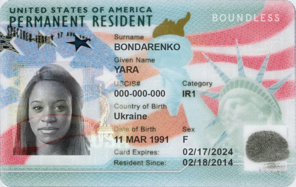 Buy US-green-card online