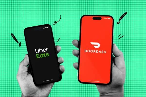 Doordash and uber account online