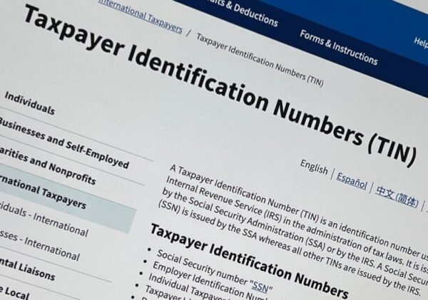 BUY ITIN (Individual Taxpayer Identification Number) Online
