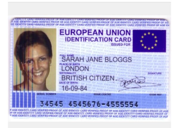 Buy Registered EU ID Cards online